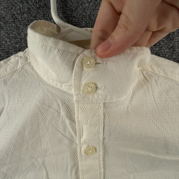 Ariat Pro Series Ivory Long Sleeve Button Up Shirt Men Outdoors Size 36 Small - Picture 9 of 16